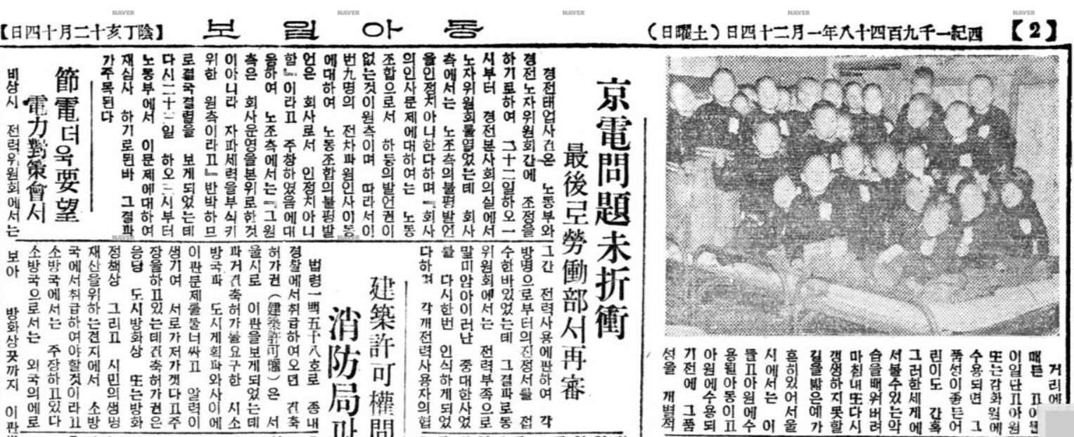 시립중앙보호소개설 1948.01.24.(동아일보) _ 사진