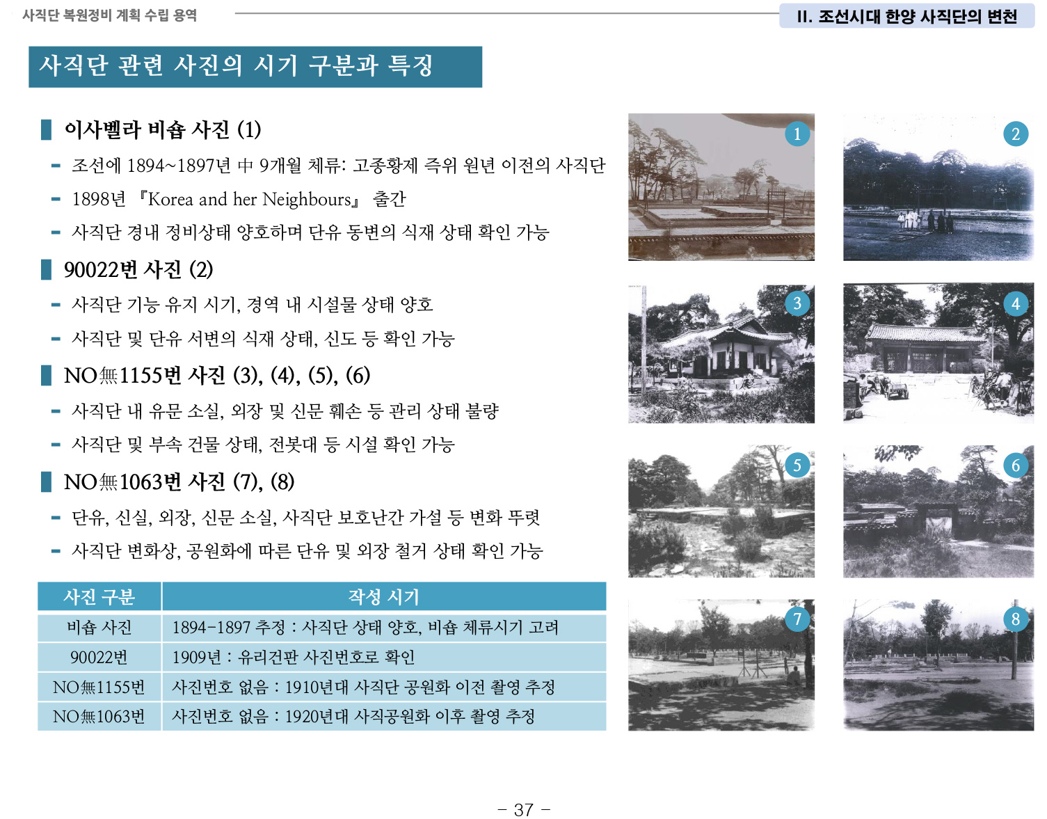 20141022 1차공청회 자료(사직단 복원정비 계획 수립 용역)-44