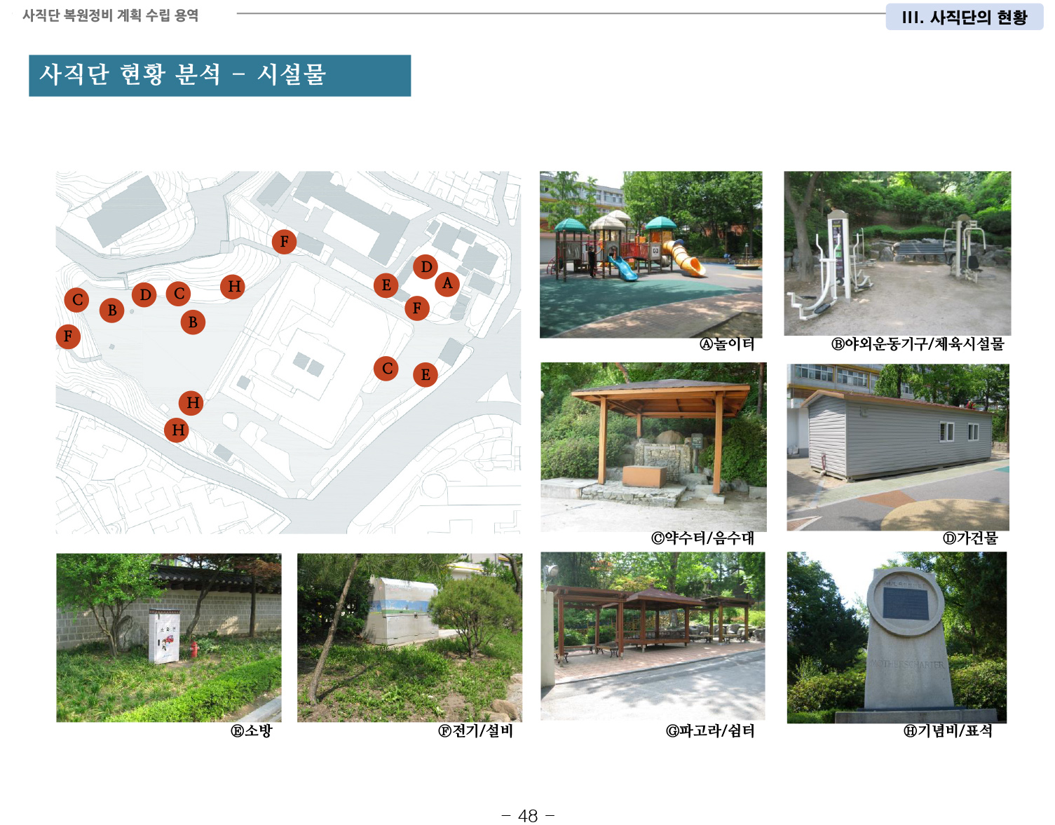 20141022 1차공청회 자료(사직단 복원정비 계획 수립 용역)-55