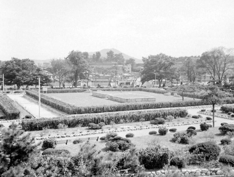 삼각지 남대문 사직공원 장충단 청량리 남산전경 6 1967년